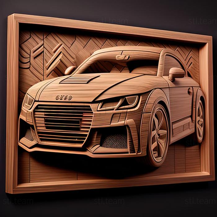 3D model Audi TT RS (STL)